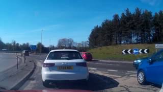 Spring Drive From Perth To Auchterarder Perthshire Scotland [upl. by Aisekal]