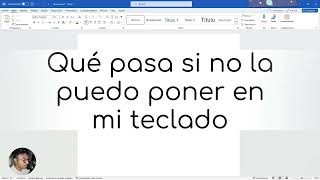 Cómo poner la quotñquot en la computadora laptop en Windows 10 y 11 [upl. by Johny]