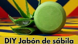 Cómo Hacer Jabón de SábilaAloe Vera en Casa Fácil y Rápido [upl. by Aicrop595]