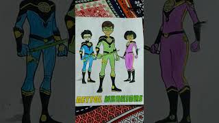 Dettol warrior  cartoon drawing  I am a dettol warrior  dettol soap  riz  Sara  Ali [upl. by Lerual897]