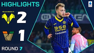 Hellas VeronaVenezia 21 Highlights  Lega Serie A 202425 [upl. by Raynard626]