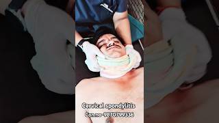 cervical spondylitis treatment by drdeepanshi youtube shorts reels viral physiotherapist [upl. by Ahsiym]