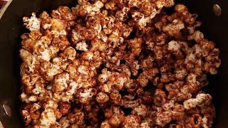 JE PREPARES DU POPCORN CARAMEL WERTHERS ORIGINAL SAVEUR CAFÉ [upl. by Noremak275]