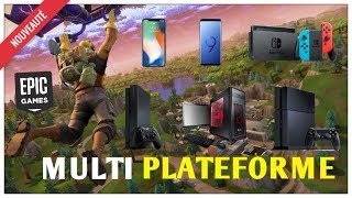 COMMENT JOUER A FORTNITE AVEC LES JOUEURS SWITCH PS4 XBOX ET PC [upl. by Flossi]