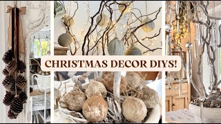 CHRISTMAS DIY DECOR  HIGHEND CHRISTMAS DECOR  HOME DECOR ON A BUDGET  Christmas Decorating Ep1 [upl. by Miguela194]