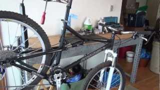 How To Build A Bike Stand Cheap [upl. by Eudosia]