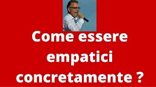 Empatia Come essere empatici  3 TRUCCHI [upl. by Yniattirb]