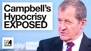 Alastair Campbell’s Hypocrisy On Palestine Vote [upl. by Nauqit107]