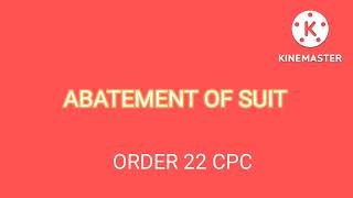 Abatement of suit shorts ytshorts youtubeshorts cpc judiciary [upl. by Carol-Jean]