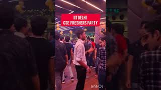 IIT delhi CS freshers party 2024 iitdelhi freshersparty [upl. by Ellivro]