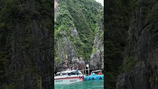 Maya Bay Island  Phuket Thailand travel thailand mayabay adventure [upl. by Adnahs]