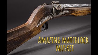 How to make amazing matchlock musket [upl. by Nnarual]