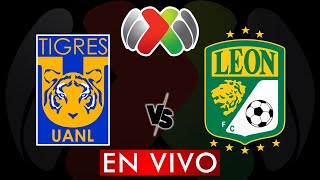 TIGRES VS LEON EN VIVO  LIGA MX APERTURA 2024  JORNADA 10  DONDE VER EN VIVO [upl. by Imogene]