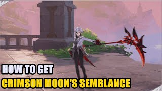 How to get Arlecchino Best Weapon  Crimson Moons Semblance Genshin Impact [upl. by Shiekh]