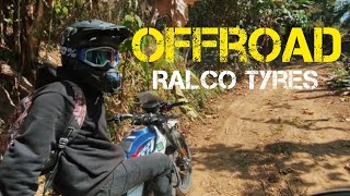 OFFROADING WITH DOMINAR 250  RALCO TYRES [upl. by Ennahgem483]