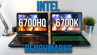 6700HQ VS 6700K  Laptop vs Desktop CPU Benchmarks [upl. by Blandina]