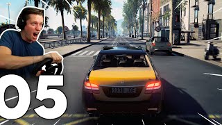 Taxi Life A City Driving Simulator  Part 5  ROAD RAGE in the Mercedes AMG [upl. by Heurlin]