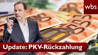 Private Krankenversicherung Jetzt Beiträge zurückfordern SO ist der Stand  Christian Solmecke [upl. by Nylanej]