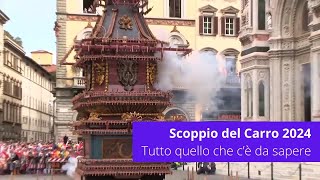 Scoppio del Carro Firenze 31 marzo 2024 tutto quello che cè da sapere Storia eventi orari [upl. by Einwahs]