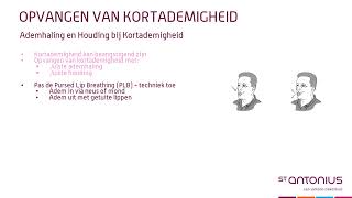 Opvangen van kortademigheid presentatie  St Antonius Ziekenhuis [upl. by Leugar436]