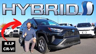 2024 Toyota RAV4 Hybrid Better Than A Honda CRV [upl. by Baillie]