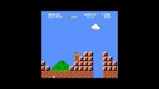 Super Mario Bros How To Jump Over The Flag Pole [upl. by Angell]