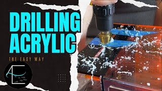 How to Easily Drill Acrylic Aquarium [upl. by Lucier]