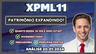 🚨 XPML11 EXPANDINDOXPML11 DIVIDENDOS XPML11 SUBSCRIÇÃOXPML11 VALE A PENA XPML11 ANÁLISE [upl. by Sublett]