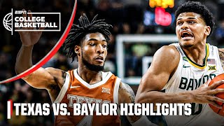 Texas Longhorns vs Baylor Bears  Full Game Highlights  ESPN College Basketball [upl. by Antoine]