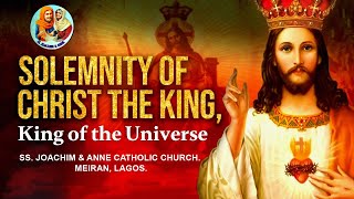 Procession for the Solemnity of CHRIST THE KING  SS Joachim amp Anne Catholic Church Lagos [upl. by Huxham]