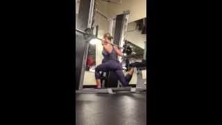 Jessie Hilgenberg IFBB Pro  Split Squats [upl. by Keen749]