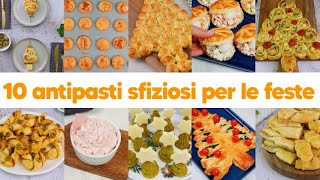 10 antipasti sfiziosi per Natale facili e veloci [upl. by Clarita]