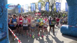 Start 9 Halbmarathon München im Olympiapark am 05052013 [upl. by Sivia749]