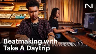 Lil Nas X Producers Take A Daytrip make a beat with the Kontrol MK3 keyboard  Native Instruments [upl. by Delastre146]