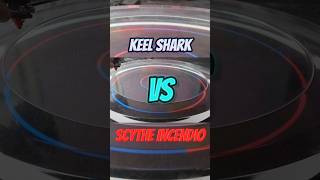 Le Blue Fang du Keel Shark a éjecté Scythe Incendio beyblade beybladex beybladeburst [upl. by Ruhtua]