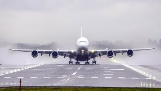 SPECTACULAR HEAVY TAKEOFFS and LANDINGS  London Gatwick Airport Plane Spotting [upl. by Fidelas]