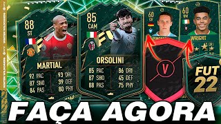 FIFA 22  💥 2 NOVOS TOKENS POR DME  TIME 2 EVENTO WINTER WILDCARDS  DME ORSOLINI  LINKER [upl. by Granlund]