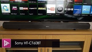 Sony HTCT60BT Soundbar and Subwoofer Review [upl. by Ahsito321]