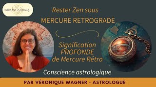 MERCURE RETROGRADE  Sa signification profonde  Dates annuelles [upl. by Anayk]