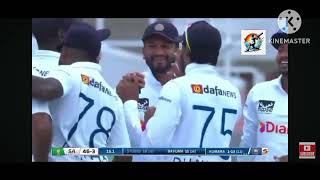 Srilanka Vs South Africa 1st test match 1day fall of wickets highlight  SL VS SA 2024 [upl. by Etteniuq244]