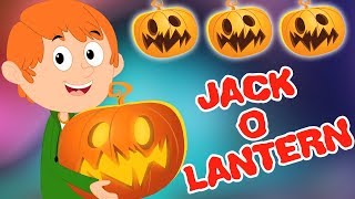 Jack O Laternen Lied beängstigender Reim Lied für Kinder Halloween Songs Kids Music Jack O Lantern [upl. by Minabe413]