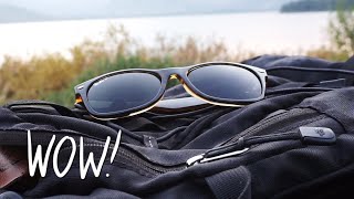 Ray Ban New Wayfarer Sunglasses Review RB 2132 [upl. by Tripp10]