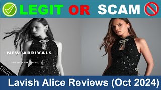 Lavish Alice Reviews  Oct 2024 Beware of Scam Watch Now [upl. by Aihsened]