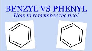 Benzyl vs Phenyl for those who hate memorization [upl. by Osicran]