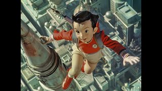 Astro Boy Live Action 1950s American TV Show Opening Theme Song [upl. by Weslee]