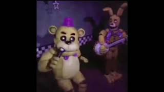 Fredbear dances to quotHappyquot [upl. by Enoitna200]