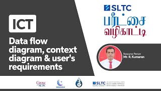 ICT  Data flow diagram context diagram amp users requirements  Tamil Medium [upl. by Forelli]