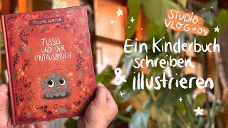 STUDIO VLOG 04  Ein KINDERBUCH SCHREIBEN amp ILLUSTRIEREN [upl. by Kuth775]