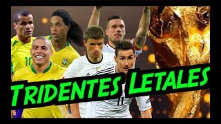 Los Tridentes Más Letales y Goleadores de los Mundiales [upl. by Kerman563]