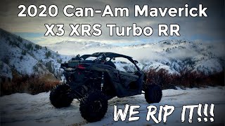 We RIP the new 2020 CanAm Maverick X3 XRS Turbo RR [upl. by Matthias]